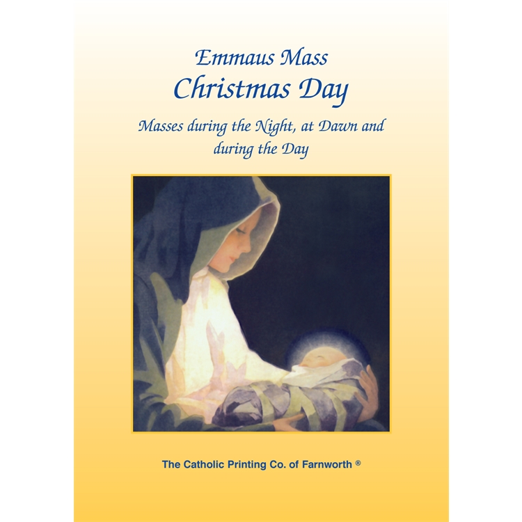 Emmaus Christmas 3 Day Mass Booklet The Catholic Printing Company of